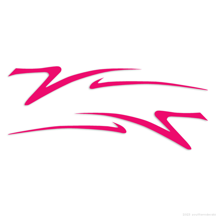 Pinstripe Pair Set - Decal Sticker - Multiple Colors & Sizes